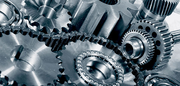 precision engineered metal cogs