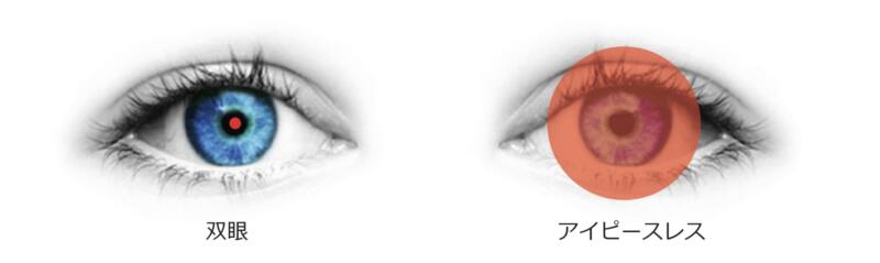 Exit pupil diagram and difference between binocular and eyepiece-less viewing